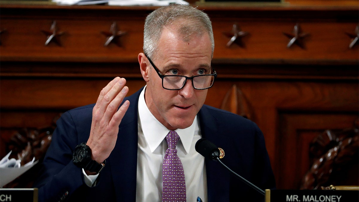 DCCC head Rep. Sean Patrick Maloney is expected to change districts when New York's new congressional map is released, possibly pitting him against Rep. Mondaire Jones