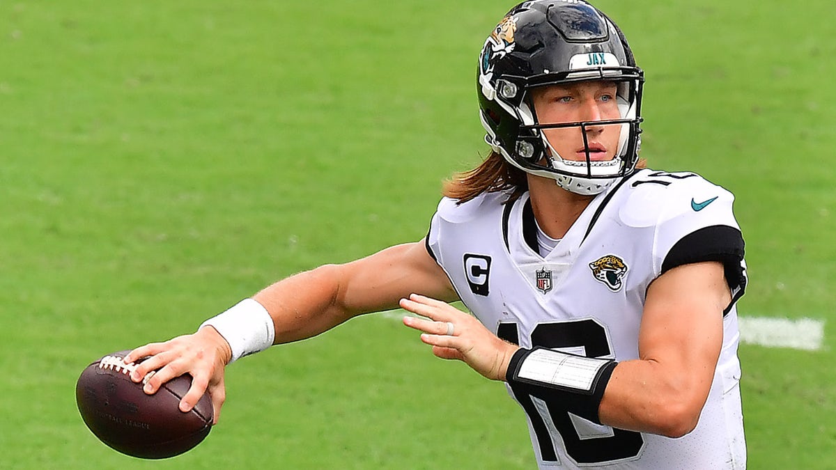 Jacksonville Jaguars quarterback Trevor Lawrence