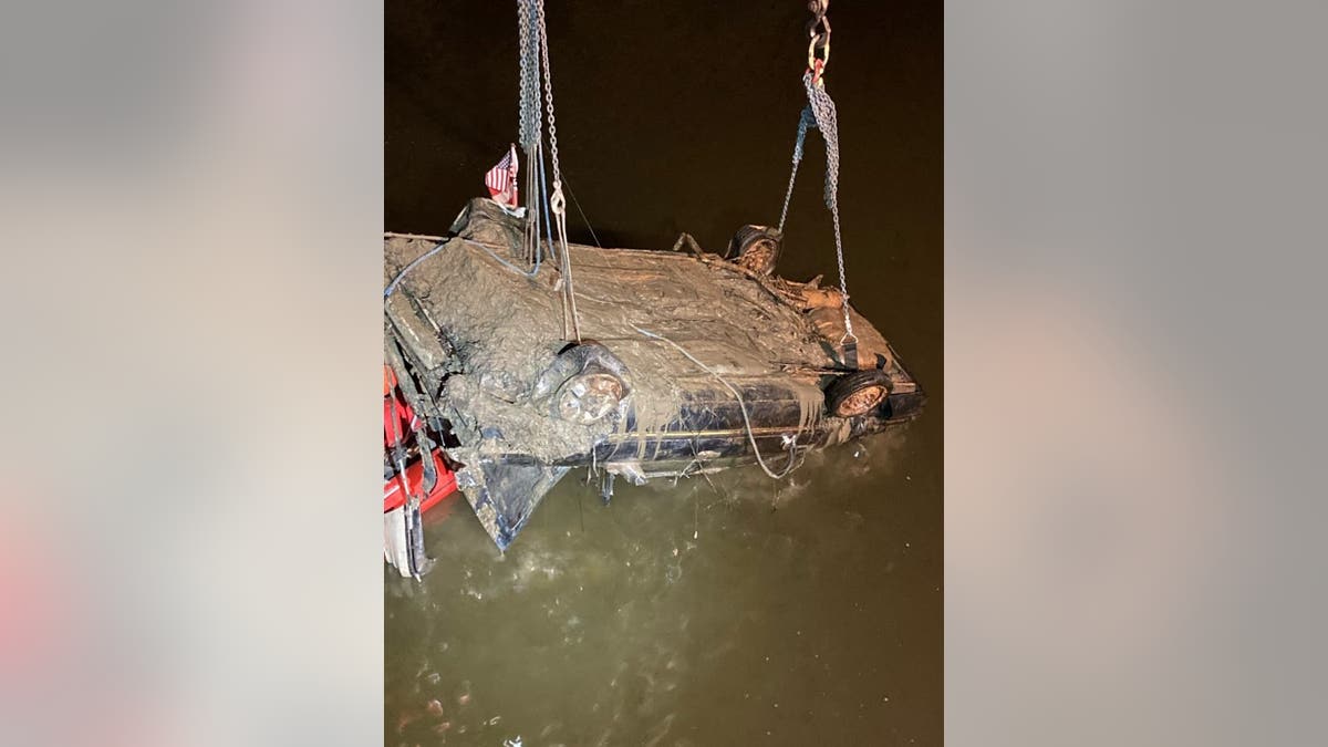 The recovered vehicle believed to belong to Samantha Hopper, recovered Oct. 26, 2021. 
