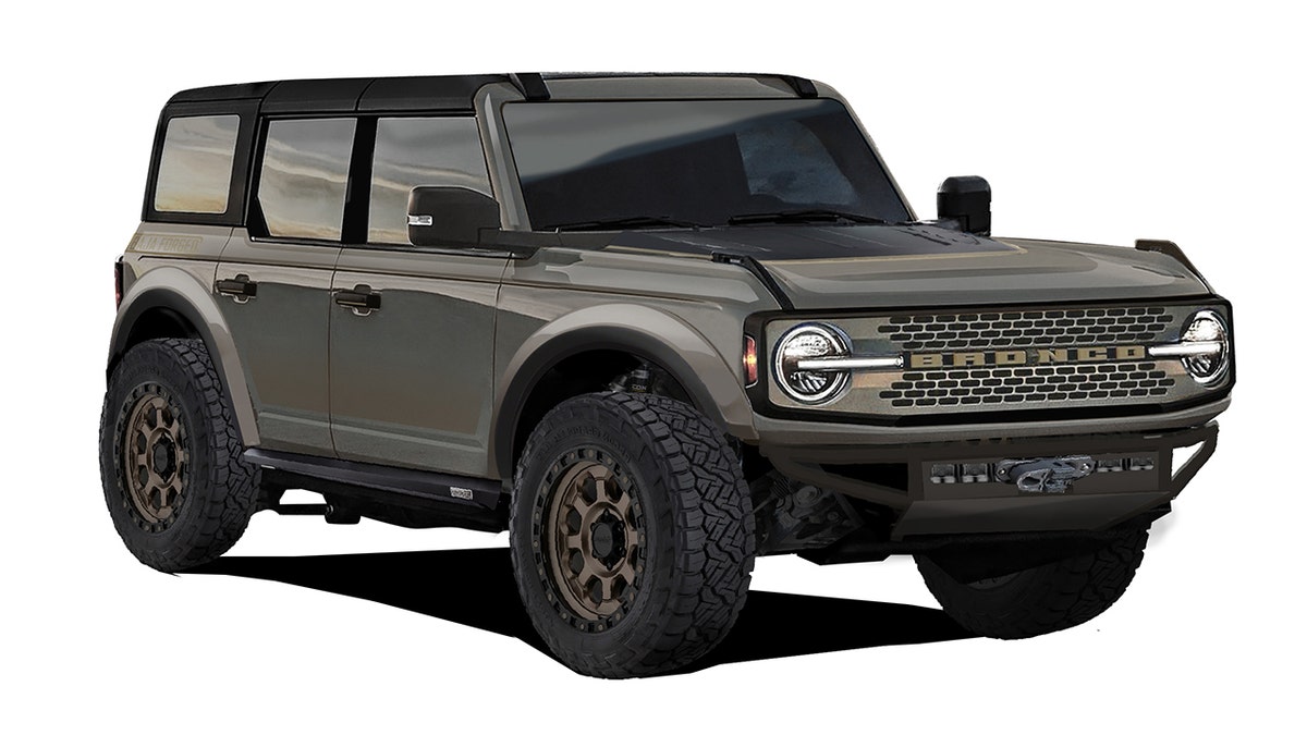 Baja Forged's Bronco is a luxurious take on the SUV.