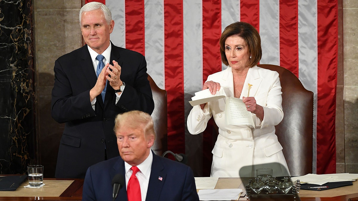 Pelosi Trump SOTU