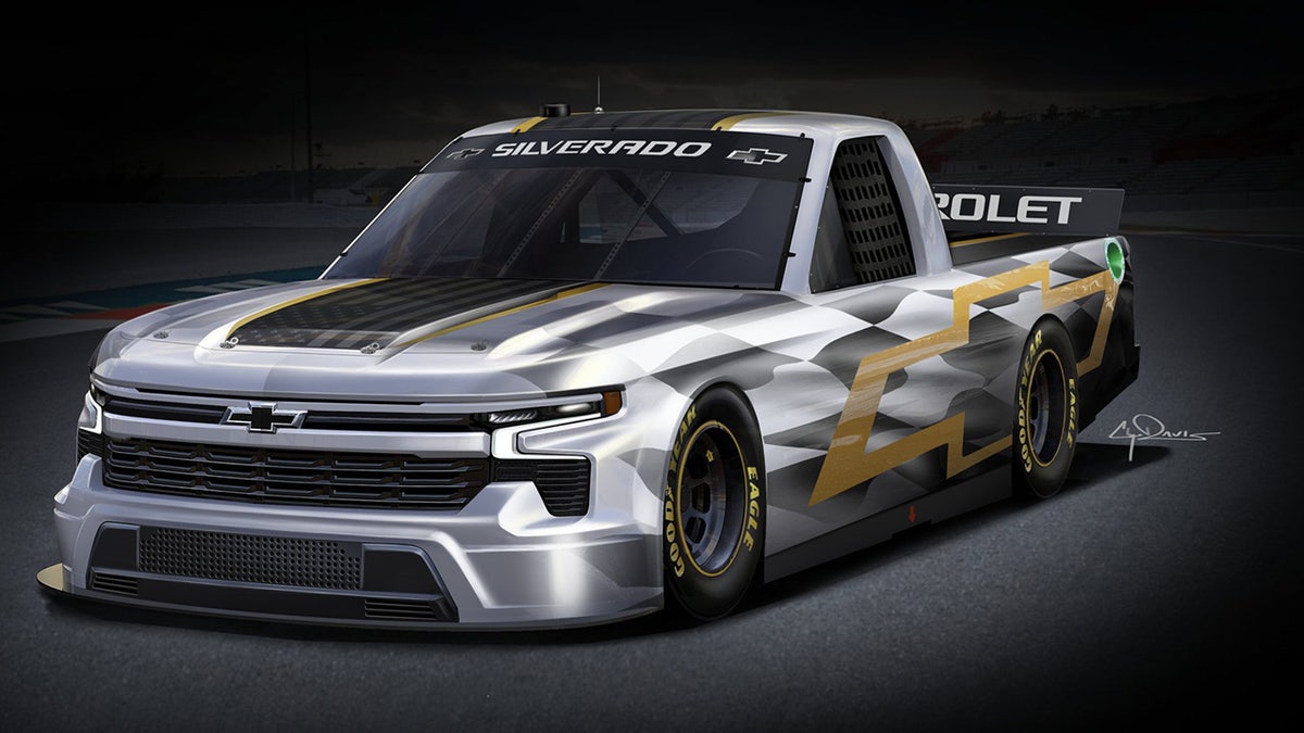 The Chevrolet Silverado RST will be Chevy's entry in the 2022 NASCAR Truck Series.