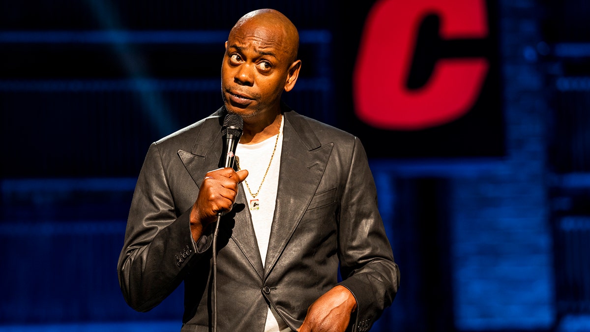 Dave Chappelle performing stand-up