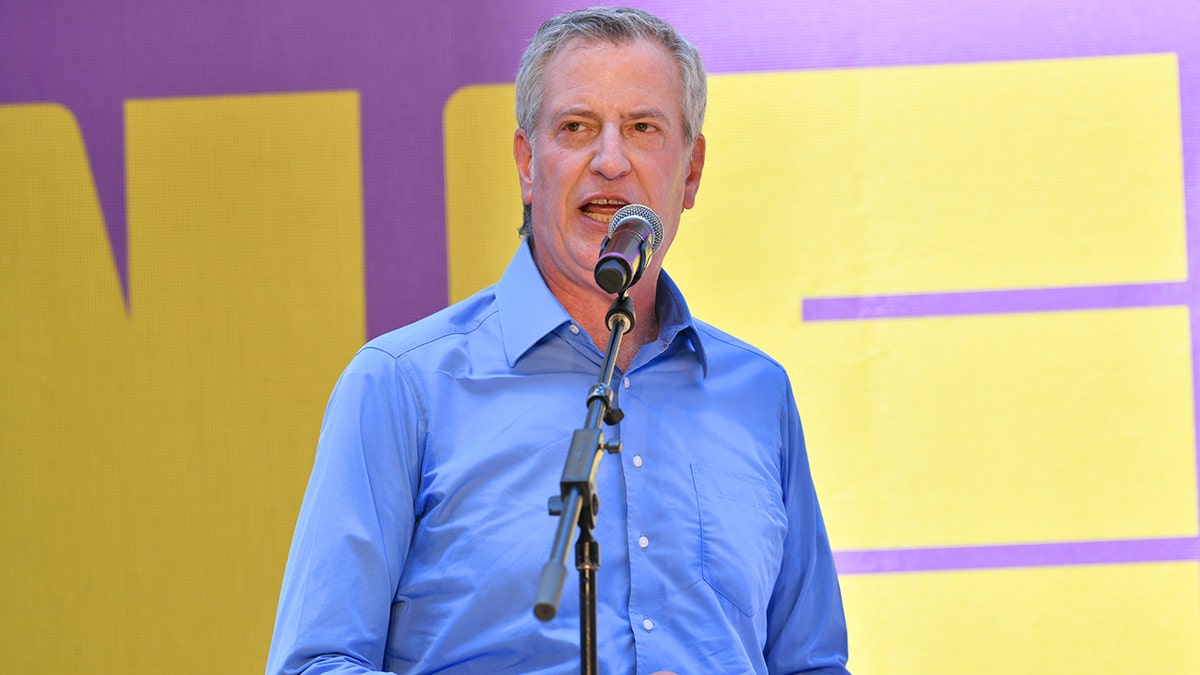 New York City Mayor Bill de Blasio