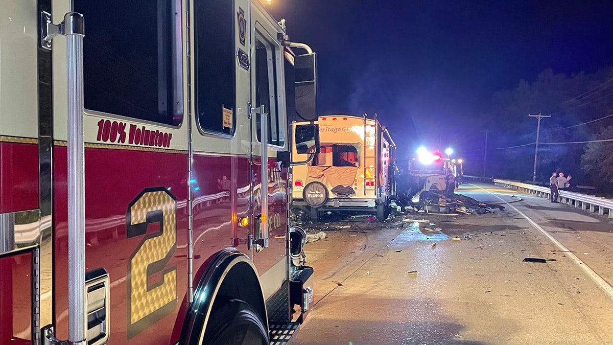 The crash occurred on a stretch of divided highway in Middle Paxton Township.