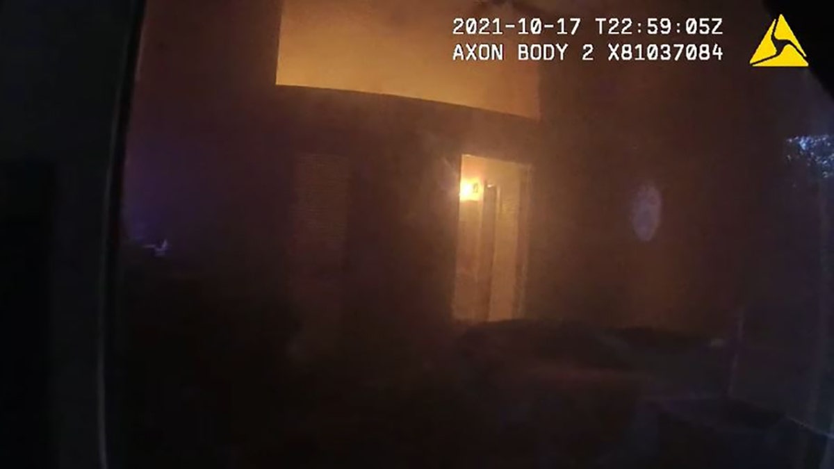 K-9 Deputy First Class Marcus Dawson responded to the home in the west section of Palm Coast after a neighbor reported that a fire appeared to have broken out in the kitchen, the Flagler County Sheriff’s Office said.