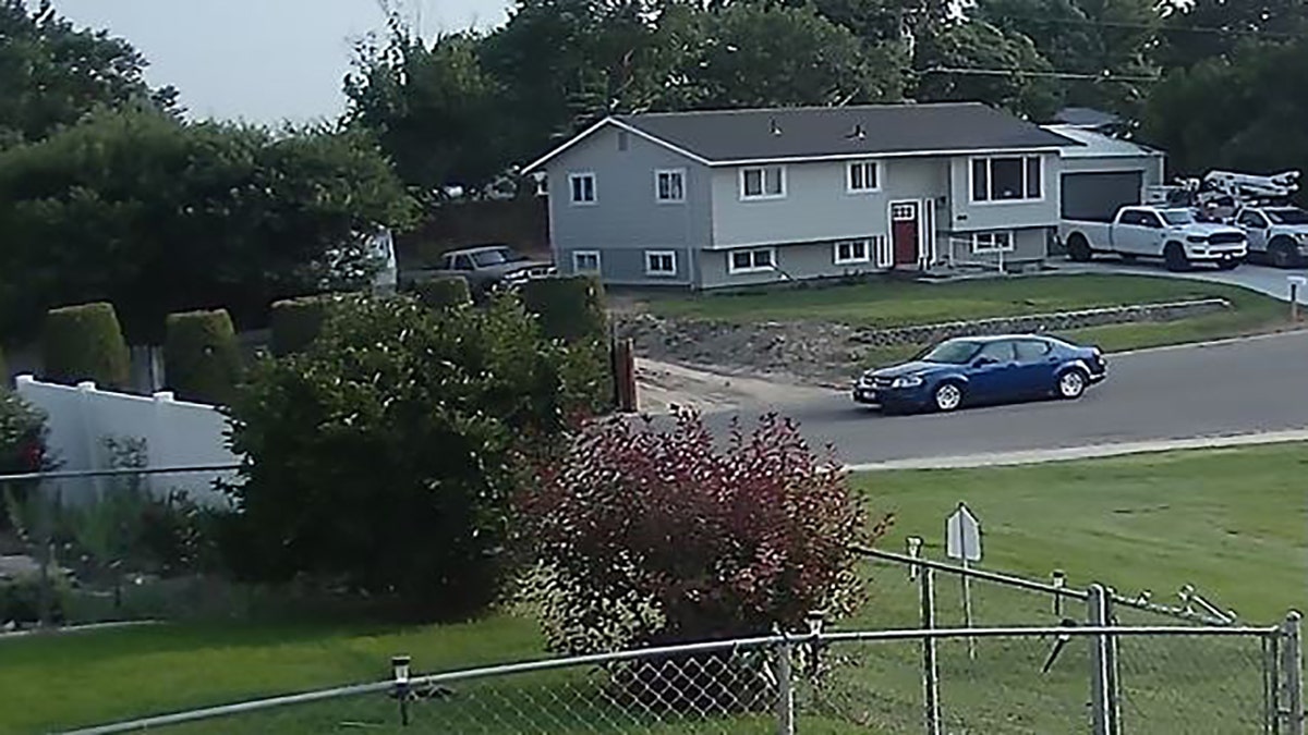 Investigators are seeking help in identifying the driver of a a blue Dodge Avenger, model year 2010-2011, seen driving on Southwest 8th Street at 6:56 p.m. on July 27. Police said the unidentified individuals are not considered suspects or persons of interest.