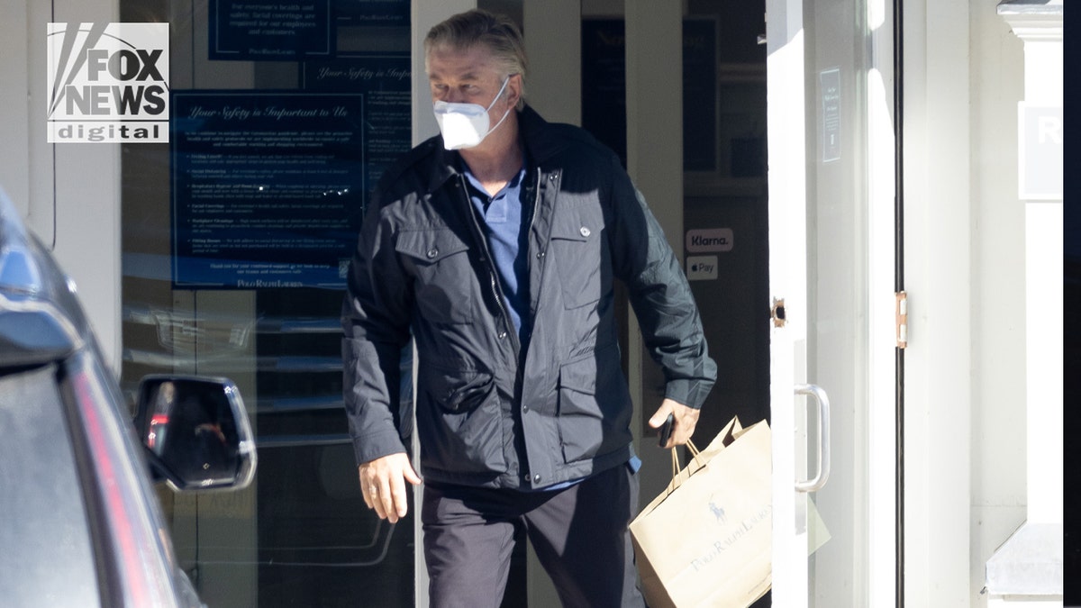 Alec Baldwin was spotted shopping in a New England town