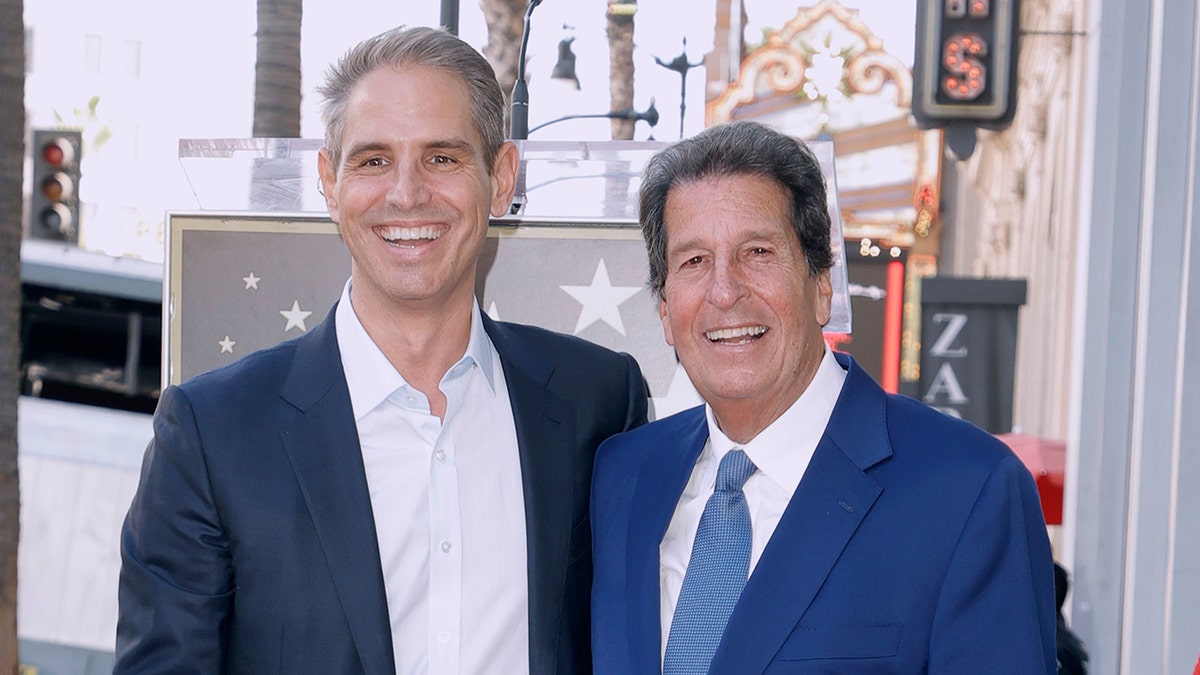 (L-R) Greg Berlanti and Peter Roth were called out by actress Ruby Rose.