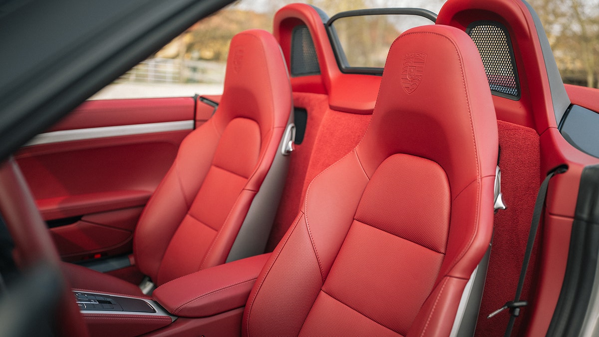 The Porsche 718 only has two seats, but they ranked best among premium cars.
