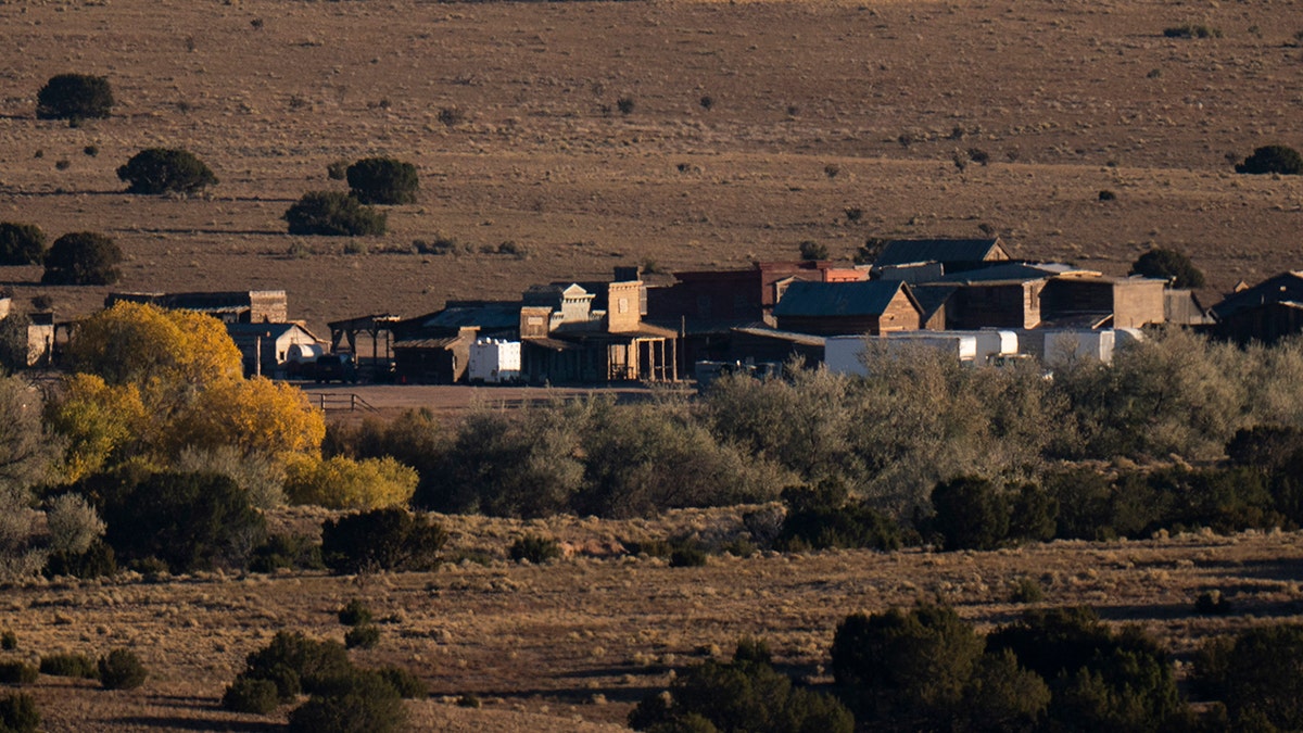The Bonanza Creek Film Ranch is seen in Santa Fe, N.M., Saturday, Oct. 23, 2021.
