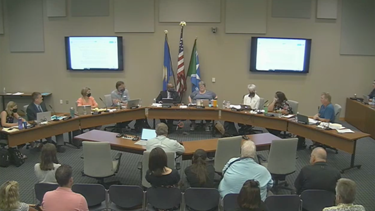 Sapp called some residents' behavior at an Oct. 4 school board meeting "unacceptable."