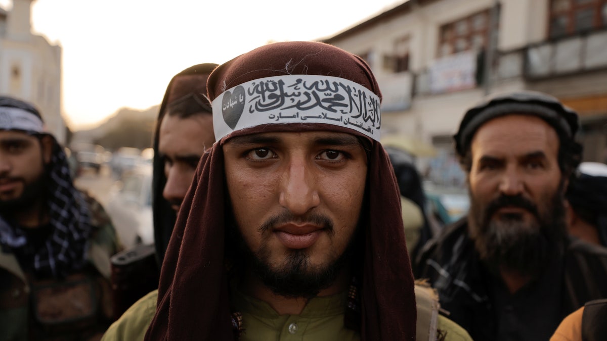 Taliban fighters patrol in Kabul, Afghanistan, Oct. 5, 2021. (REUTERS/Jorge Silva)