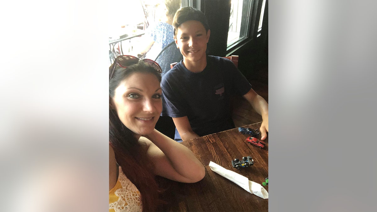 Tristan Constable and his mother Leslie Phillips in an undated photo. Tristan was last seen leaving Tampa Bay Tech Friday.
