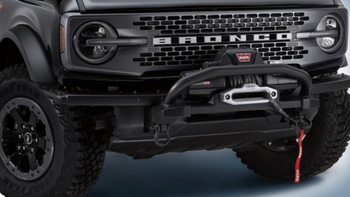 Accessory winches are currently available for the Bronco.