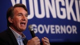 Virginia gubernatorial candidate Glenn Youngkin speaks during a campaign event in McLean, Virginia, U.S., July 14, 2021. REUTERS/Evelyn Hockstein