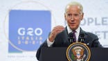 U.S President Joe Biden speaks during a press conference in the G20 leaders' summit in Rome, Italy October 31, 2021. REUTERS/Kevin Lamarque