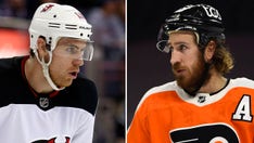 Playing for Jimmy: Grieving Hayes suits up for Flyers season