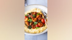 This spin on classic shrimp and grits is a quick, 'extra cozy' meal: Try the recipe