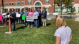 Local Democratic activist disrupts event on alleged mishandling of sexual assault in Virginia schools