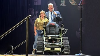 Wounded Army veteran gifted customized all-terrain wheelchair