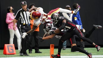 Washington's J.D. McKissic Superman dives into the end zone for game-winning score vs. Falcons