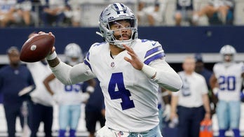 Prescott, Cowboys beat Giants 44-20 year after ankle injury