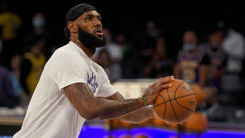 19 seasons in, LeBron's now playing against his son's high school teammate