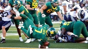 A-Smith 3 TDs, Baylor beats future B12 foe, No. 19 BYU 38-24