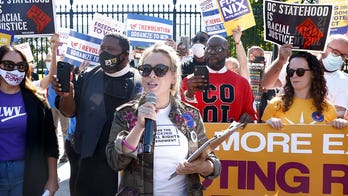 Alyssa Milano arrested during voting rights protest outside of the White House
