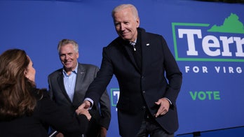Biden briefly ‘stumbles’ during speech at McAuliffe rally, critics seize