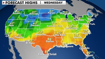 Above-average weather forecast for East, West to see rain and mountain snow