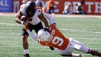 No 12 Oklahoma State rallies late to beat No. 25 Texas 32-24