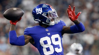 Giants' Kadarius Toney apologizes for punching Cowboys player