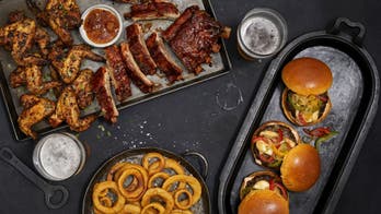 Caribbean-inspired burgers loaded with queso blanco and aioli: Try the recipe