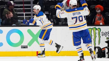 Rasmus Asplund's 2nd goal in OT puts Sabres past Ducks 4-3