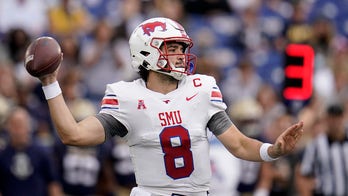 No. 24 SMU rallies, stays unbeaten with 31-24 win over Navy