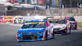 Kyle Larson wins NASCAR Charlotte Roval playoff race as series heads to next round