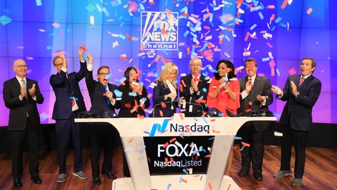 FOX News Media CEO Suzanne Scott rings Nasdaq Opening Bell as network celebrates 25th anniversary