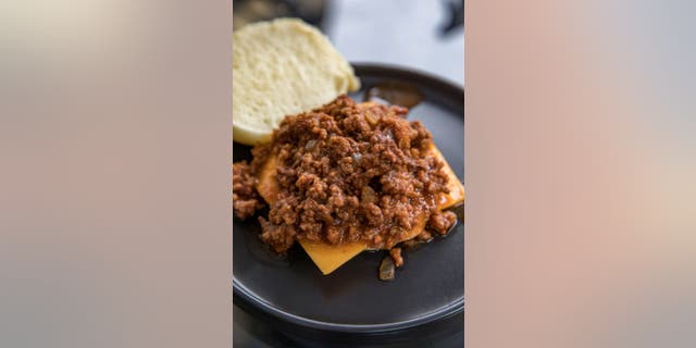 Load up your Sloppy Joe with cheese and you're all done.