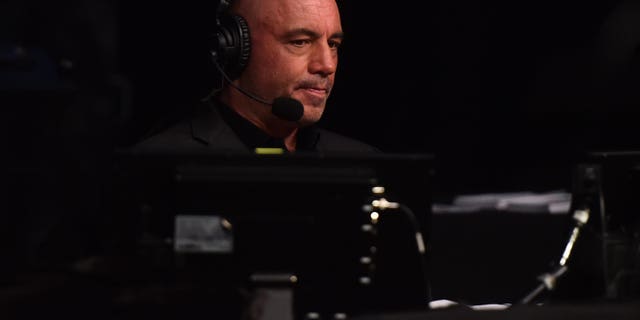 May 9, 2020; Jacksonville, Florida, USA; UFC commentator Joe Rogan in attendance before UFC 249 at VyStar Veterans Memorial Arena. Mandatory Credit: Jasen Vinlove-USA TODAY Sports