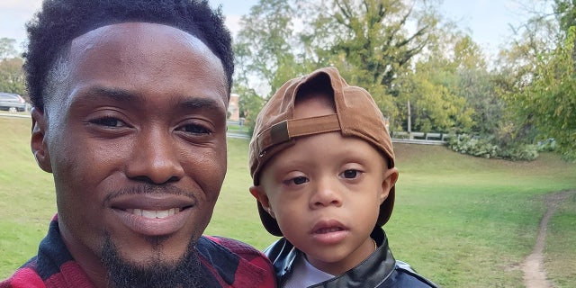 Kennith Allen Thomas and his son, Kristian