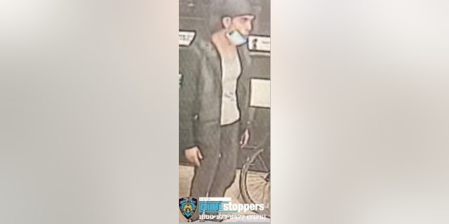 Authorities are looking for two suspects who were captured after beating and robbing a man, the NYPD said.