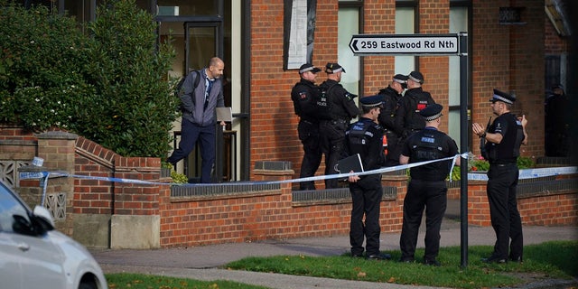 The Belfairs Methodist Church in Eastwood Road North, where Conservative MP Sir David Amess was stabbed several times  