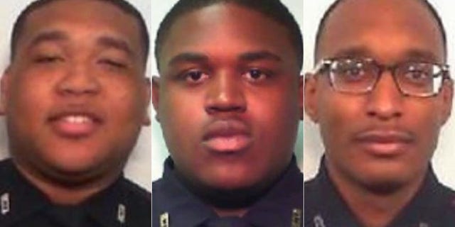 L-R: Juqaim Barthen, Darrell Garret, and Kareem Atkins.