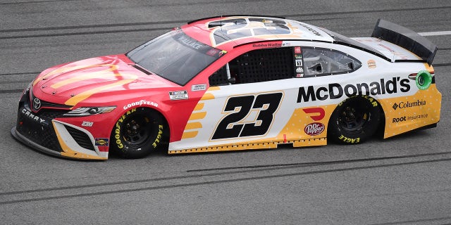 NASCAR Cup Series driver Bubba Wallace (23) during the YellaWood 500 at Talladega Superspeedway in Lincoln, Alabama.