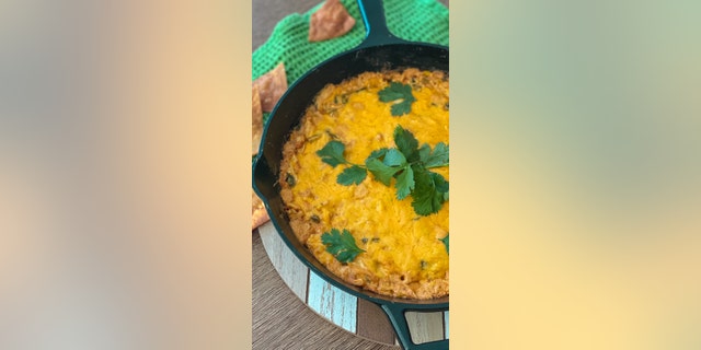Kalin Williams of AbundanceofFlavor.com shared her recipe for Fiesta Buffalo Chicken Enchilada Dip with Fox News.