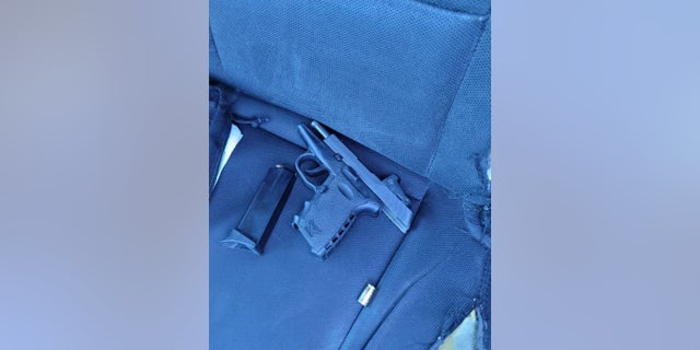 A gun was recovered from the scene where a Chicago police officer was shot in the face on Monday.