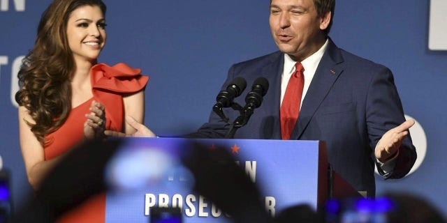 Casey and Ron DeSantis, the first lady and governor of Florida