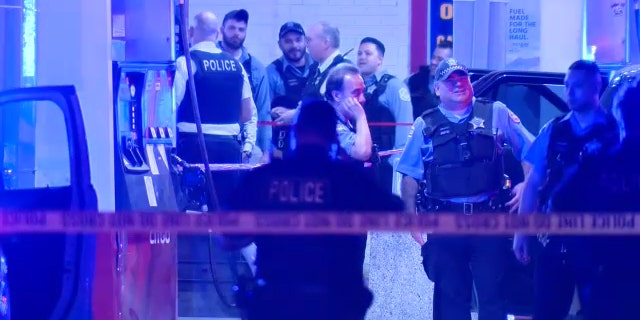 The shooting occurred at a Citgo gas station in Lyons.